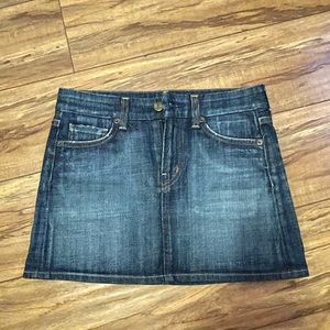 Preowned Red label, Citizens of humanity denim skirt